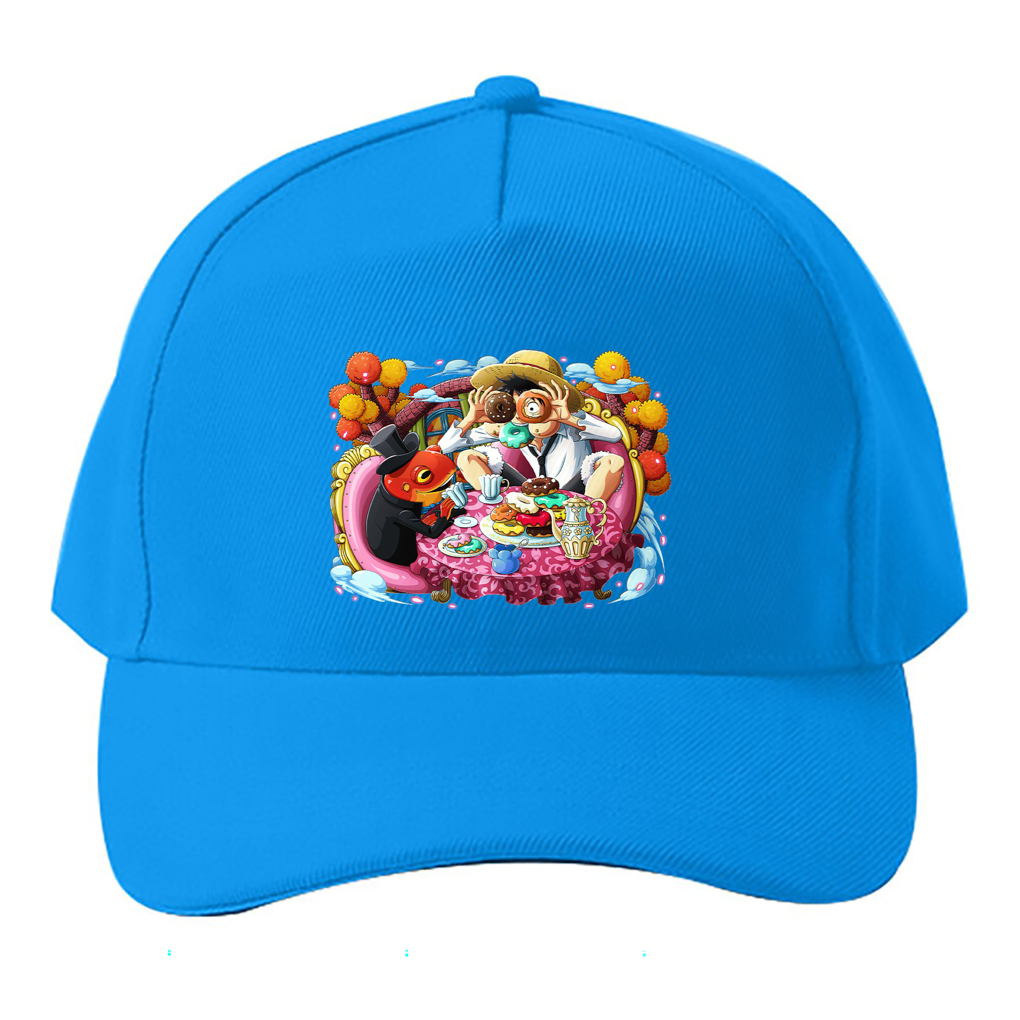 （画像用） ワンピース モンキー・D・ルフィ ONE PIECE Monkey D. Luffy ベースボールキャップ 綿100％ 男女兼用 帽子 スポーツ